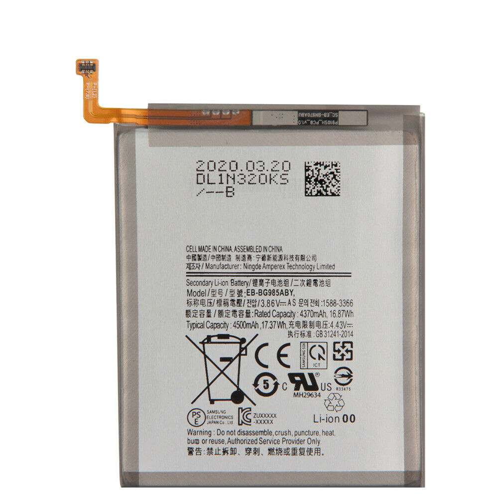 Batería para INR21700-48X-4S1P-CRL400-4INR22/samsung-EB-BG985ABY